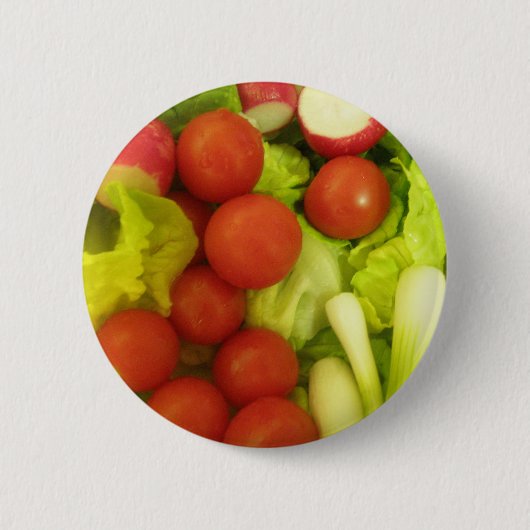 Schaltfläche "Salate Gemüse" Button (Vorderseite)