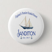Schaltfläche "Sanditon Seaside Resort" Button (Vorderseite)