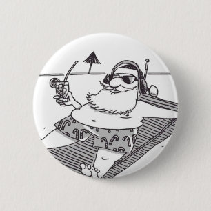 Schaltfläche "Santa Beach Time" Button