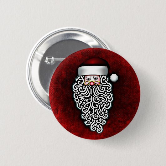 Schaltfläche "Santa Claus" Button (Vorne & Hinten)