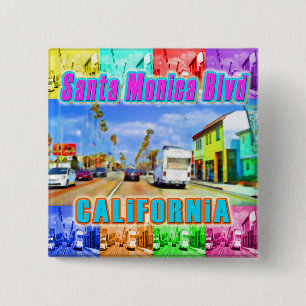 Schaltfläche "Santa Monica Blvd 3" Button