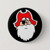 Schaltfläche Santa Pirate Button (Vorderseite)