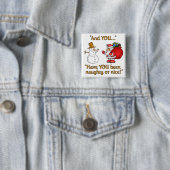 Schaltfläche Santa & Snowman Button (Beispiel)