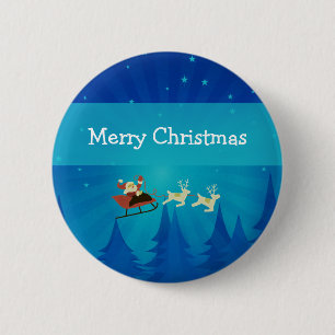Schaltfläche "Santa Winter Scene" Button