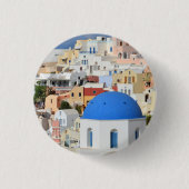 Schaltfläche Santorini-Architektur / Abzeichen Button (Vorderseite)