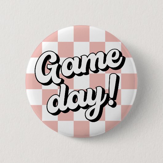 Schaltfläche "Schachbrett Board Game Day Uni" Button (Vorderseite)