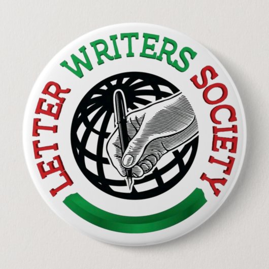 Schaltfläche "Schriftstellergesellschaft" Button (Vorderseite)