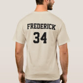 Schaltfläche "Schulgeist" T-Shirt (Rückseite)