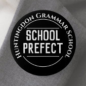 Schaltfläche Schulpräfektion Abzeichen Button