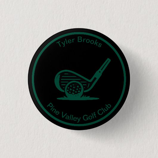 Schaltfläche "Schwarz/Grün" für benutzerdefinierte Button (Vorderseite)