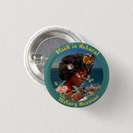 Schaltfläche Schwarz in Naturgeschichte Button