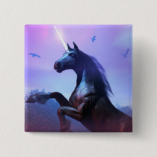 Schaltfläche Schwarz und Majestic Button (Vorderseite)