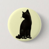 Schaltfläche "Schwarze Katze setzen" Button (Vorderseite)
