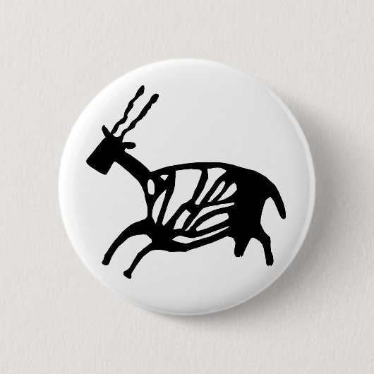 Schaltfläche "Schwarzer Buck" Button (Vorderseite)