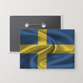 Schaltfläche "Schweden" Button (Vorderseite/Rückseite)