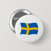 Schaltfläche "Schweden" Button (Vorne & Hinten)