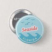 Schaltfläche "Seaside Florida" Button (Vorne & Hinten)