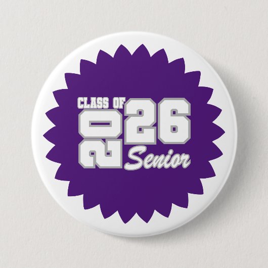 Schaltfläche "Senior Grad Button" Button (Vorderseite)