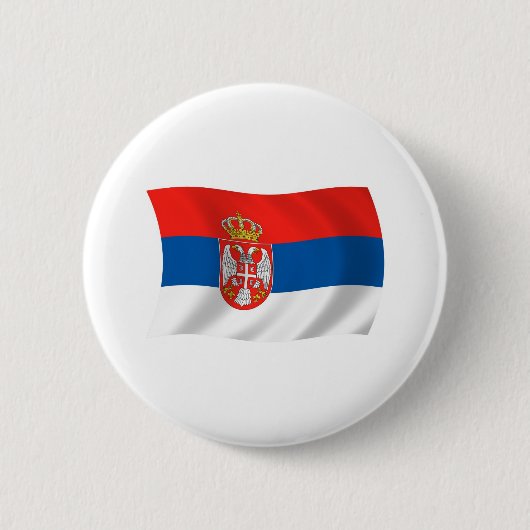 Schaltfläche "Serbien" Button (Vorderseite)