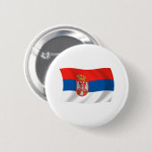 Schaltfläche "Serbien" Button (Vorne & Hinten)