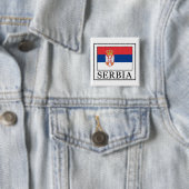 Schaltfläche Serbien Button (Beispiel)