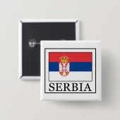 Schaltfläche Serbien Button (Vorne & Hinten)