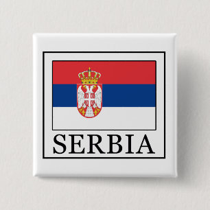Schaltfläche Serbien Button