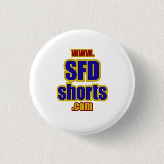 Schaltfläche "SFD" (weiß) Button (Vorderseite)