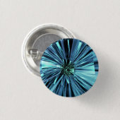 Schaltfläche "Shades of Blue Fraktal Art" Button (Vorne & Hinten)
