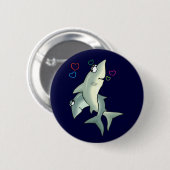 Schaltfläche "Shark-Liebe" Button (Vorne & Hinten)