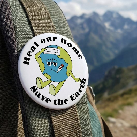 Schaltfläche "Sick Earth" Button