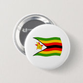 Schaltfläche Simbabwe Button (Vorne & Hinten)