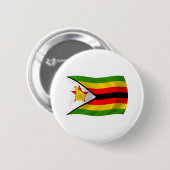 Schaltfläche Simbabwe Button (Vorne & Hinten)