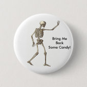 Schaltfläche "Skeleton Waving" Button (Vorderseite)