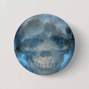 Schaltfläche Skull Moon Button