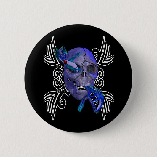 Schaltfläche "Skull" und "Dragon Tattoo" Button (Vorderseite)