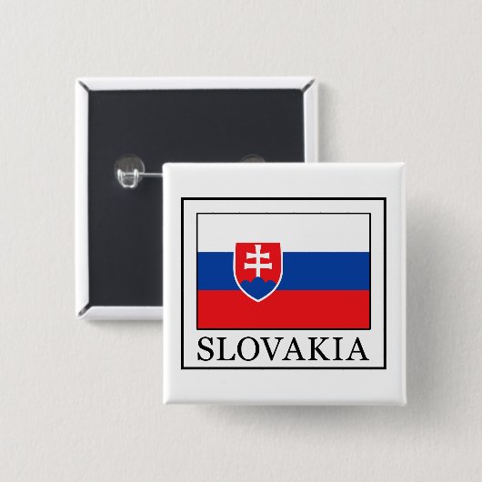 Schaltfläche Slowakei Button (Vorne & Hinten)
