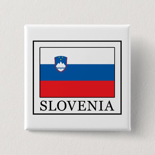 Schaltfläche Slowenien Button (Vorderseite)