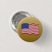 Schaltfläche "Small Classic American Flag" Button (Vorne & Hinten)