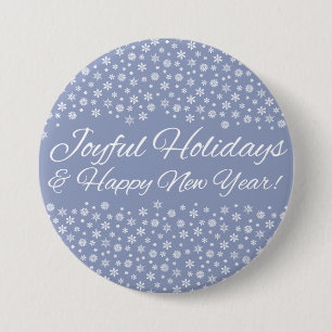 Schaltfläche "Snowflake Holidays" Button