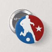 Schaltfläche "Soccer Player" Button (Vorne & Hinten)
