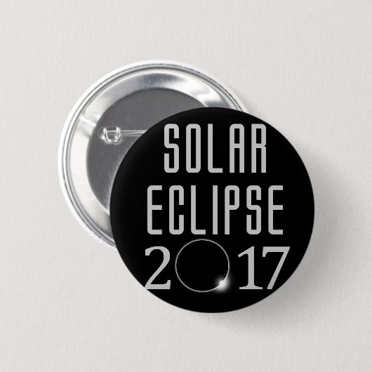 Schaltfläche Solar Eclipse 2017 Button (Vorne & Hinten)