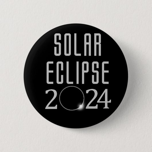 Schaltfläche Solar Eclipse 2024 Button (Vorderseite)