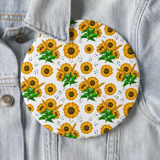Schaltfläche Sonnenblumenweizen Button (Beispiel)
