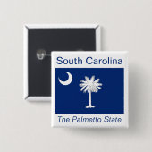 Schaltfläche "South Carolinian Flag" Button (Vorne & Hinten)