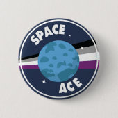 Schaltfläche "Space Ass" Button (Vorderseite)