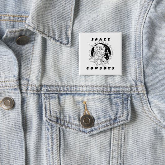 Schaltfläche "Space Cowboys" Button (Beispiel)