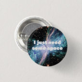 Schaltfläche "Space Geek" Button (Vorne & Hinten)