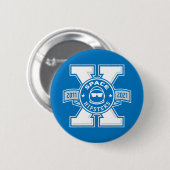 Schaltfläche "Space Hipsters"® X-Logo Button (Vorne & Hinten)