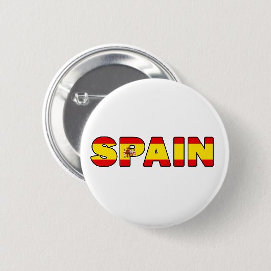 Schaltfläche Spanien Button (Vorne & Hinten)